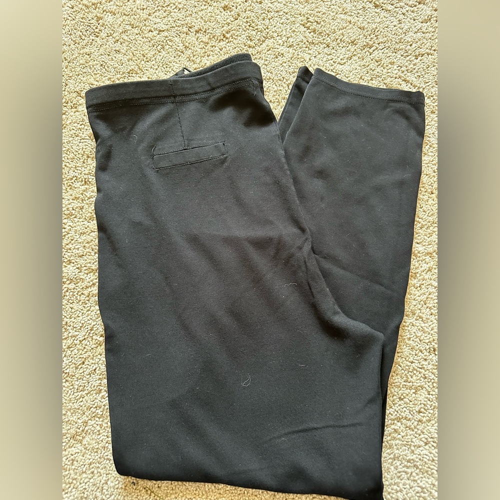 Maternity black dress pants
